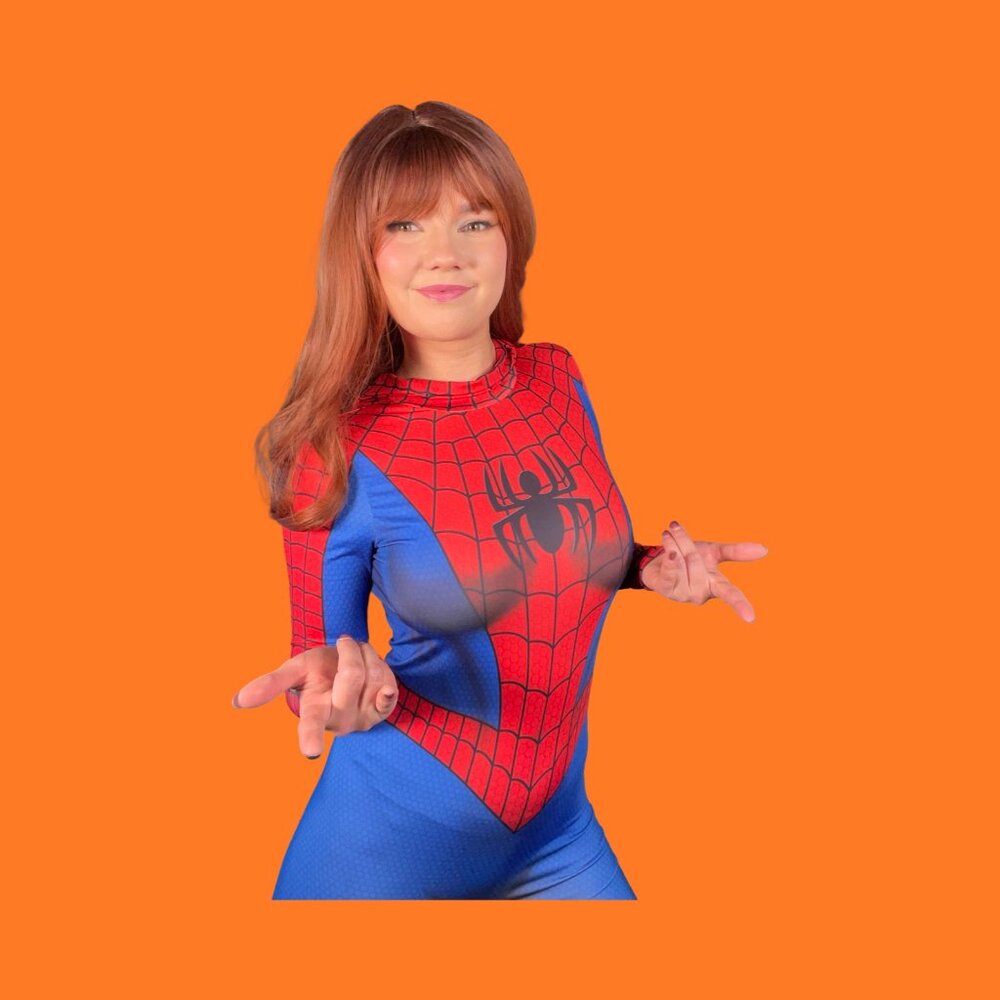Women's Cosplay Spiderman Costume - Picture 2 of 11